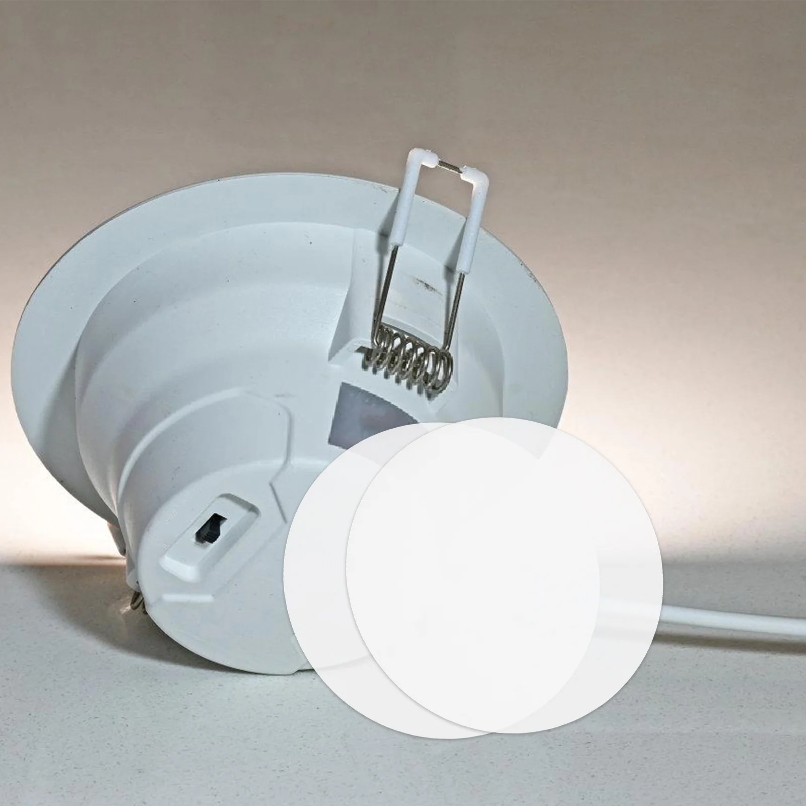 

4PCS Downlight Shading Lampshade Diffuser AntiGlare Plastic Light Cover for Bedroom Living Room DIY Lamp Bottom Cover