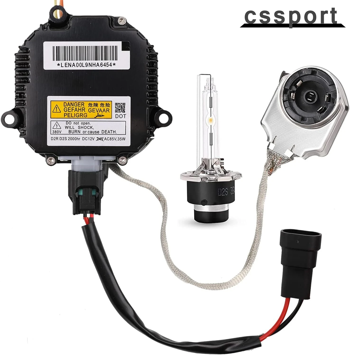 

NEW Xenon Ballast Igniter HID D2S Bulb Kit For 07-15 Infiniti G35 G37 Q40 Q50
