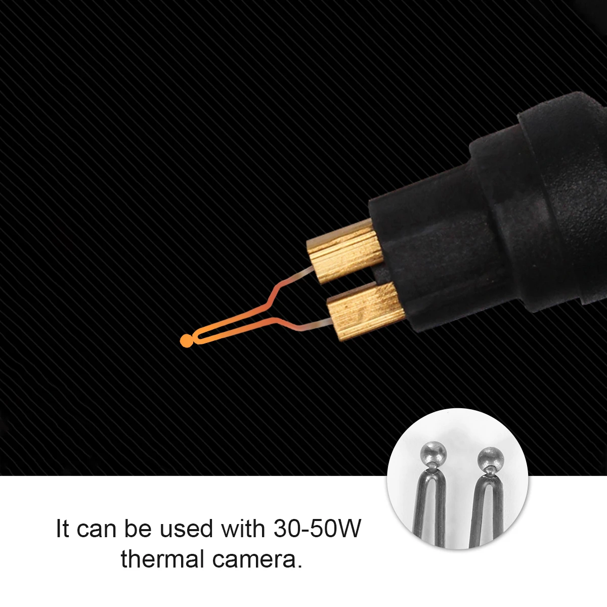 9Pcs 1mm Nickel Chromium Alloy Pyrography Wire Tips Nibs Set for 30-50W Machine Multiple Functions Pyrography Wire Tip