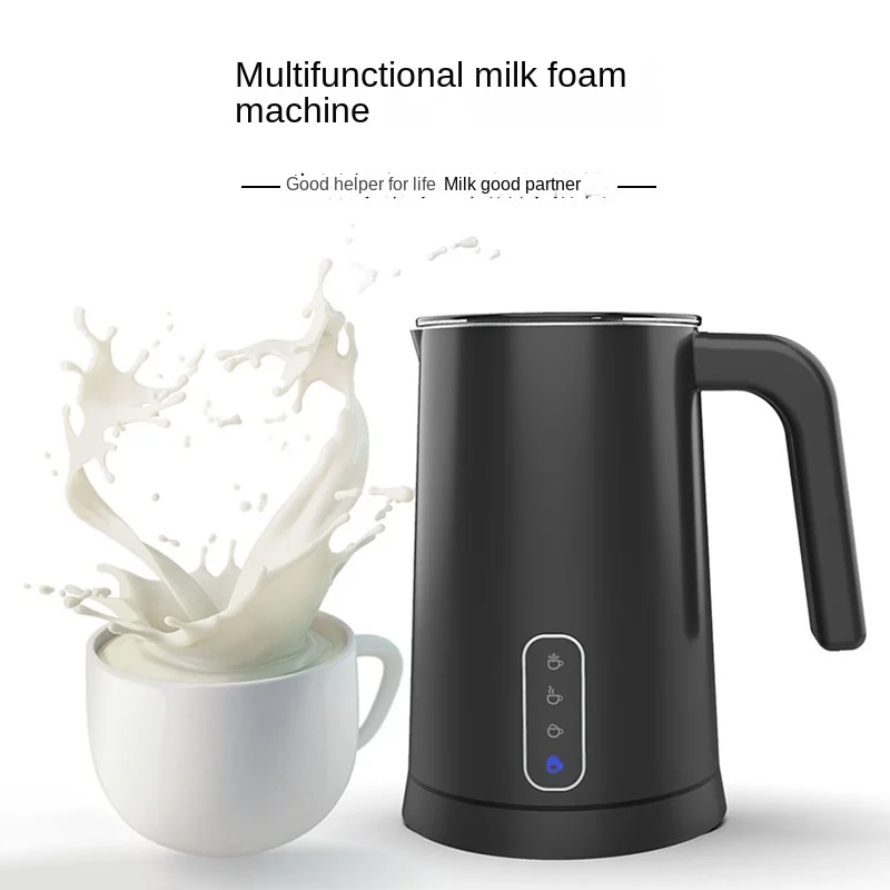 2022 New 300ML coffee milk frother electric blenders home kitchen accessories   Intelligent  automatic hot and cold split type