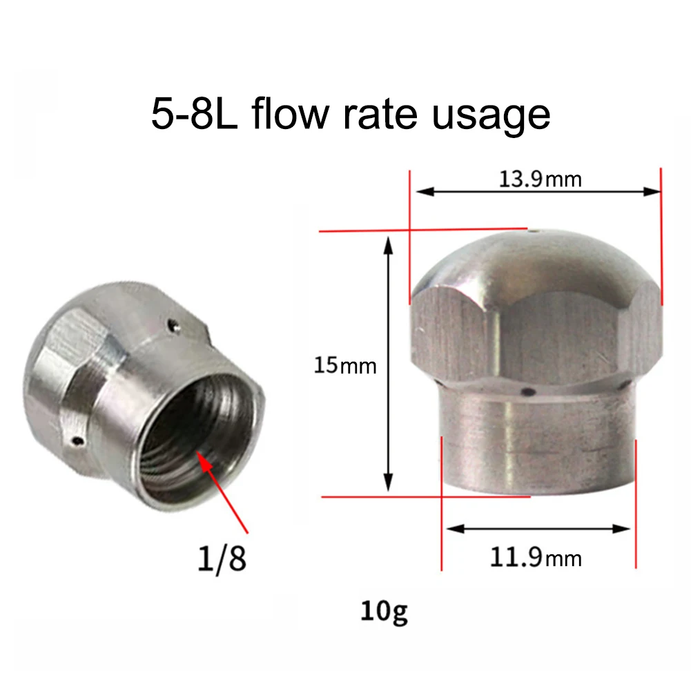 Cleaning Accessories Pipe Cleaning Hose For High Pressure Use 15m Pipe Length 180 Bar Pressure Rating 20m Pipe Length