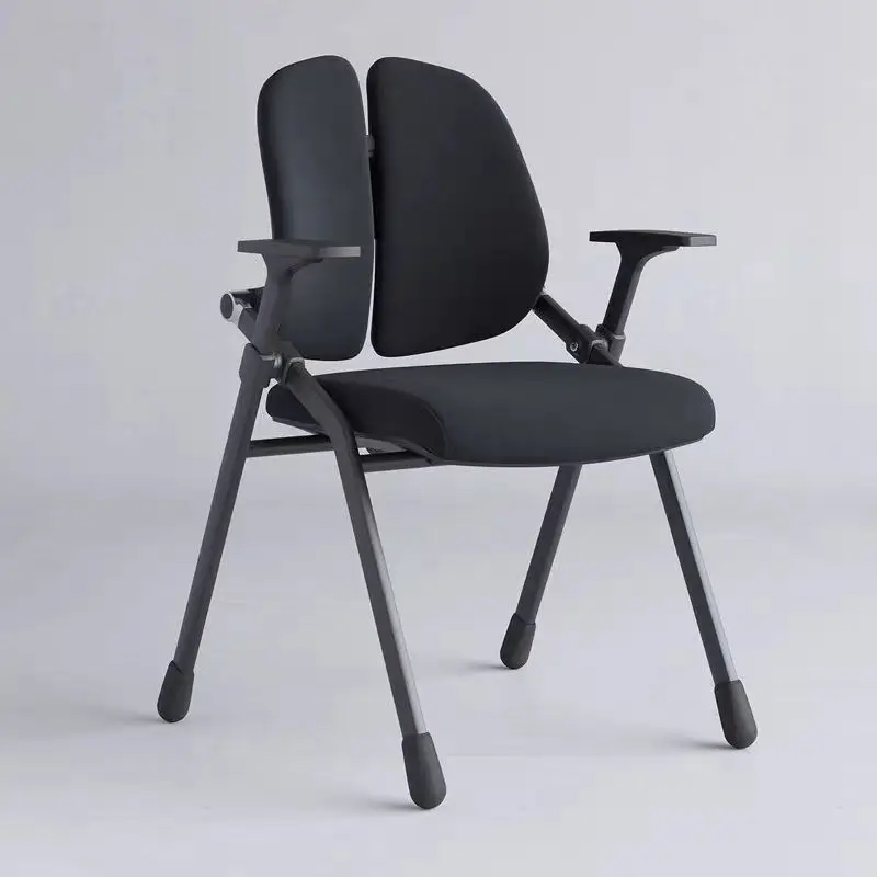 Folding Training Chair with Table Board Simple Conference Room Chair Table and Chair Integrated Writing Board Staff Office
