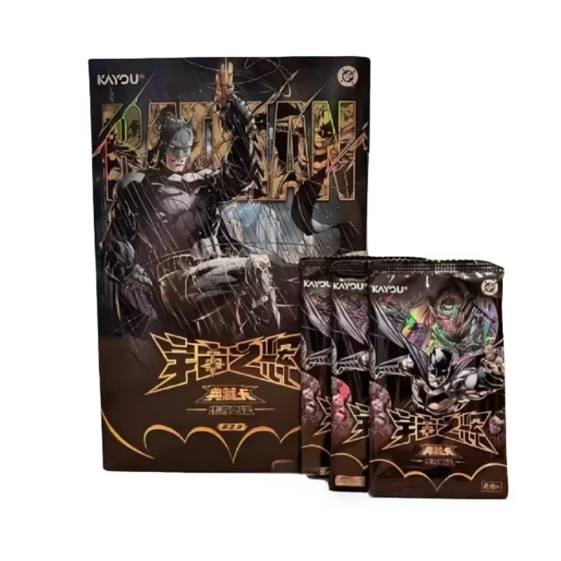 KAYOU Cosmic Glory Legend Series Rare Character Limited الإصدار Batman Wonder Woman Theme Limited Edition Legend Hero Card Pack