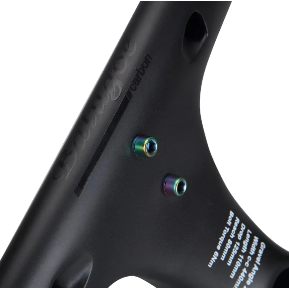 Vollcarbon-Fahrradlenker 25 ° Rennradlenker, integrierte vollständig innenverlegte Kabelführung, 400 mm, Fahrradzubehör – Detail 11