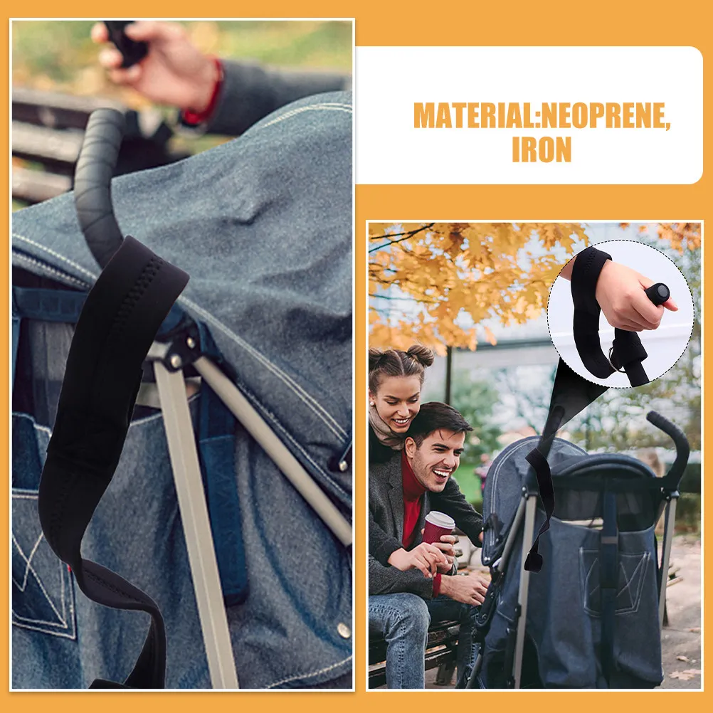 4Pcs Strollers Wrist Strap For Mothers Safety Anti-loss Soft Comfortable Material Heavy Duty Easy Installation