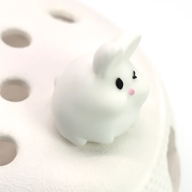 1 Stück 3D-Schuhcharms für Kinder, Panda, Katze, Gans, Koala, Tierpins, Niedliche Schuhaccessoires und Dekorationen für Damen und Herren, Clog-Schnallen – Detail 13
