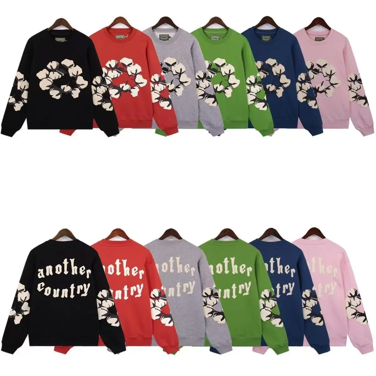 

DENIM TEARS brand is selling well in Europe and the United States, selling the best-selling men's and women's outdoor hoodies