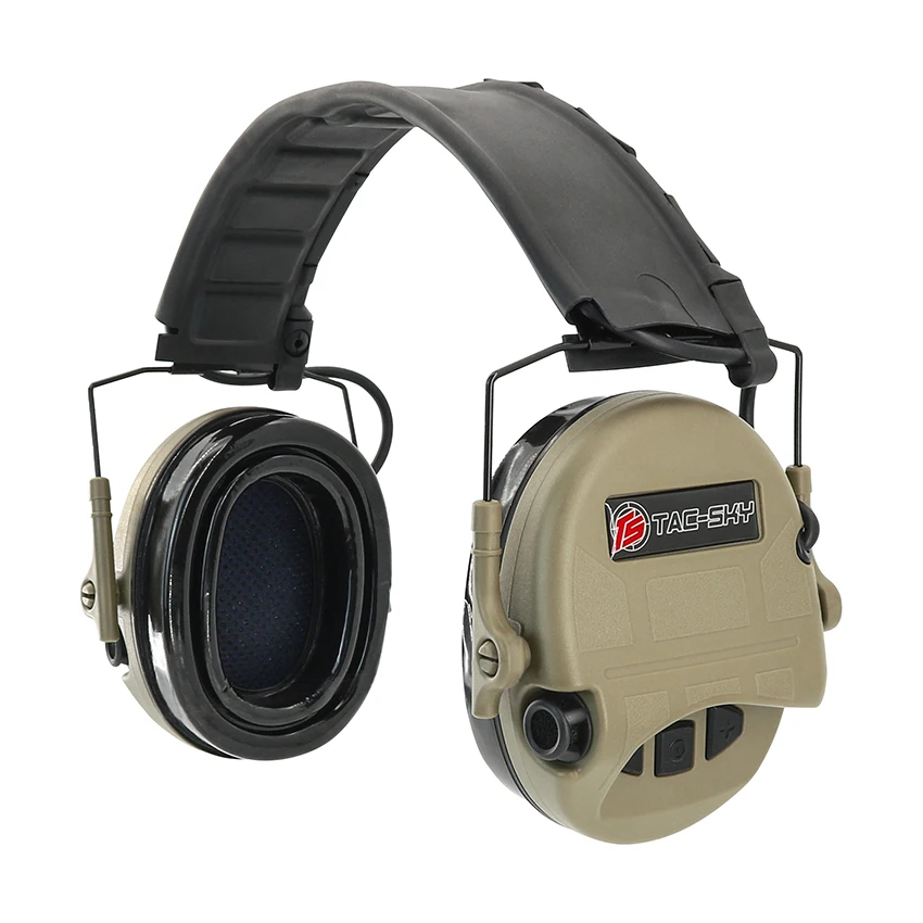 TAC-SKY versión mejorada SORDINULTRA IPSC auriculares tácticos captación de sonido protección auditiva auriculares SORDN para deportes Airsoft