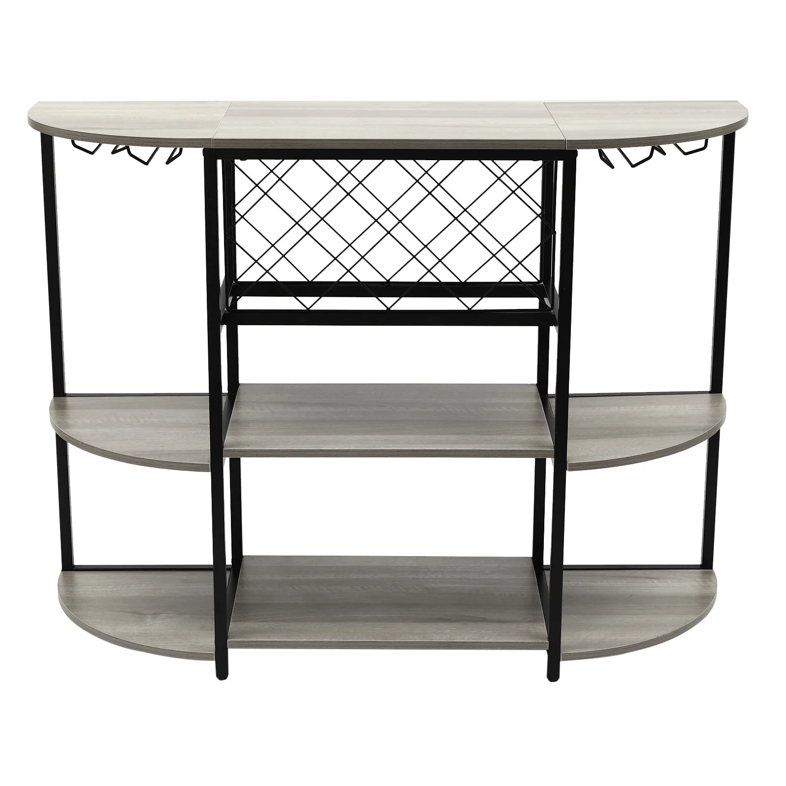 3 capas, estante para vinos, mesa, gabinete para bar de vinos, piso independiente para copas de licor