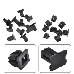 For Mercedes W124 R129 W140 W202 Panel Clip Buckle Retainer Brand New High Quality Nylon Black 10pcs 124-990-07-92