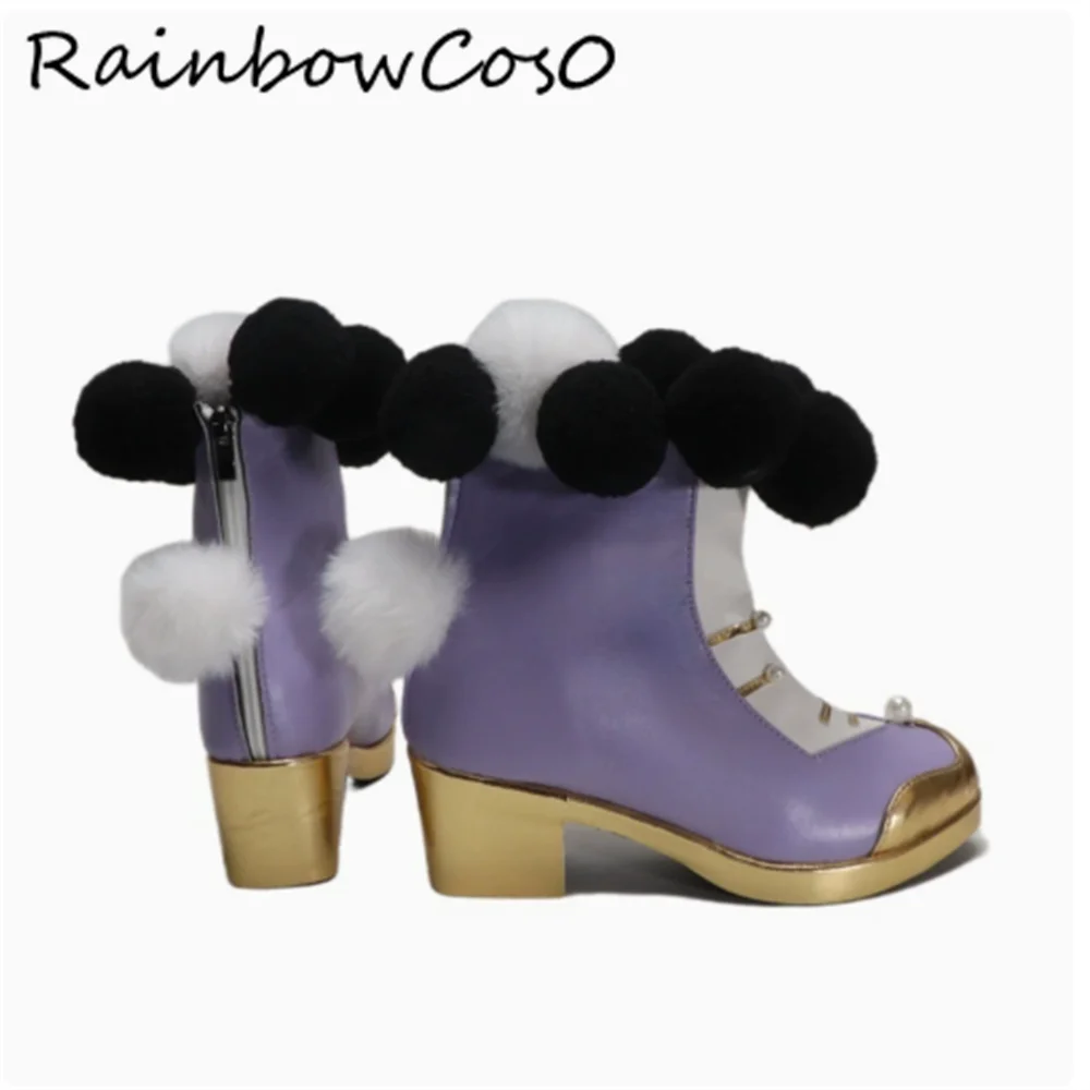 ROCCIA Rinascita Wuthering Waves Cosplay Shoes Boots Game Anime Halloween Christmas RainbowCos0 W4709