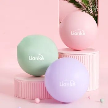 팽창식 요가 공 운동 피트니스 필라테스 공 밸런스, 체육관 펌프 요가 훈련 공, 두께 2.5mm, 방폭 공, 25cm