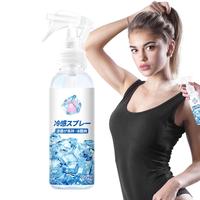 Quick Cooling Spray Portable Powerful Cooling Spray Hot Weather Gear User-Friendly Cool Mist For Outdoor Camping Daily Life