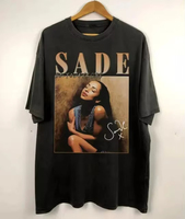 25 Summer Sade Adu Helen Folasade Unisex Cotton T-Shirt New Men's and Women's Retro Fashion Cotton Top