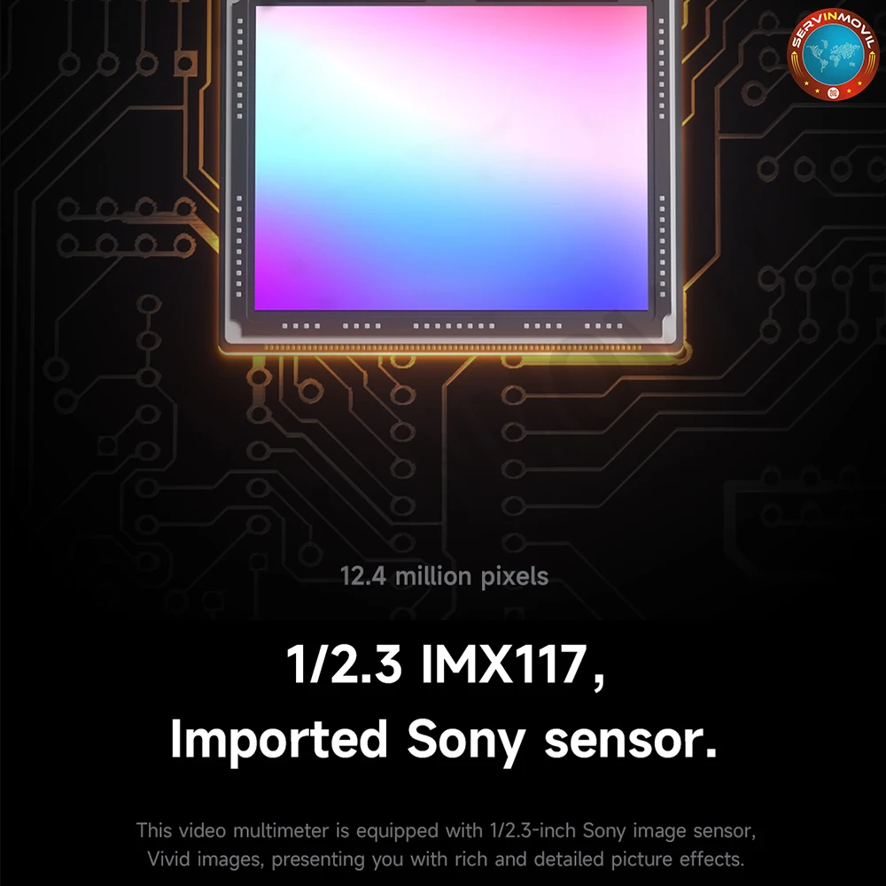 ميكانيكي Tanying Action 2 مجهر فيديو متعدد 12.4 مليون بكسل 1080P رؤية عالية الدقة HDMI/Type-C التيار المتناوب/تيار مستمر جهاز قياس الجهد الكهربائي
