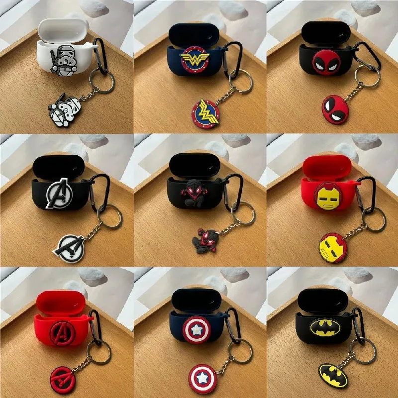 Redmi Buds 5 Pro 케이스 보호대 용 만화 이어폰 케이스 커버 Redmi Buds 4 Pro 용 소프트 실리콘 헤드폰 보호 케이스