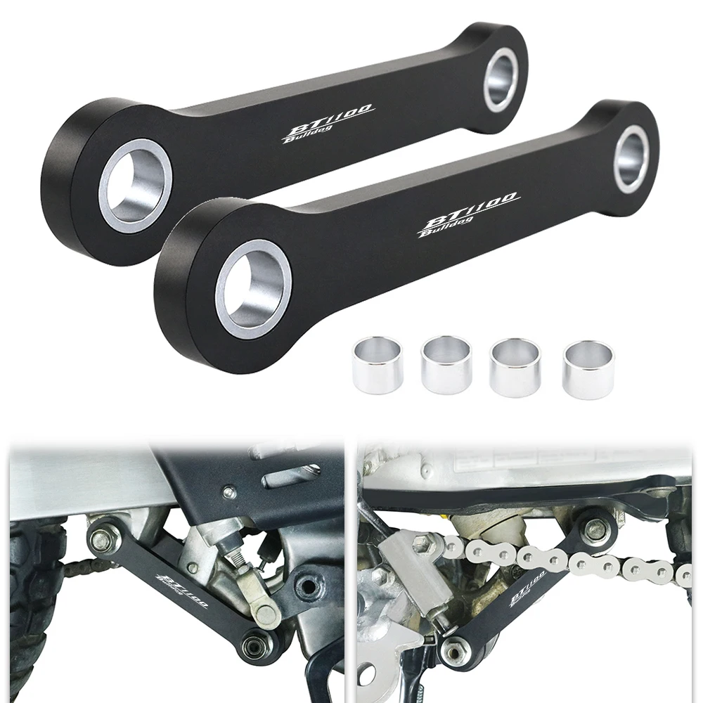 

Lowering Links Kit Fit For Yamaha BT1100 All Years BT 1100 Motorcycle Accessories Rear Suspension Cushion Drop Levers