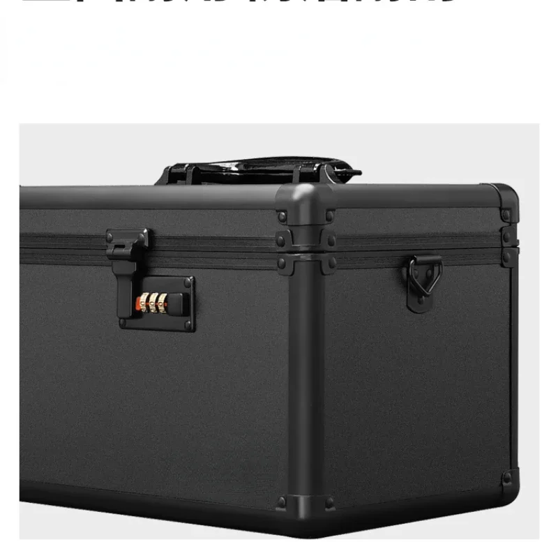 Special combination lock suitcase, hairstylist, large capacity toolbox, storage box