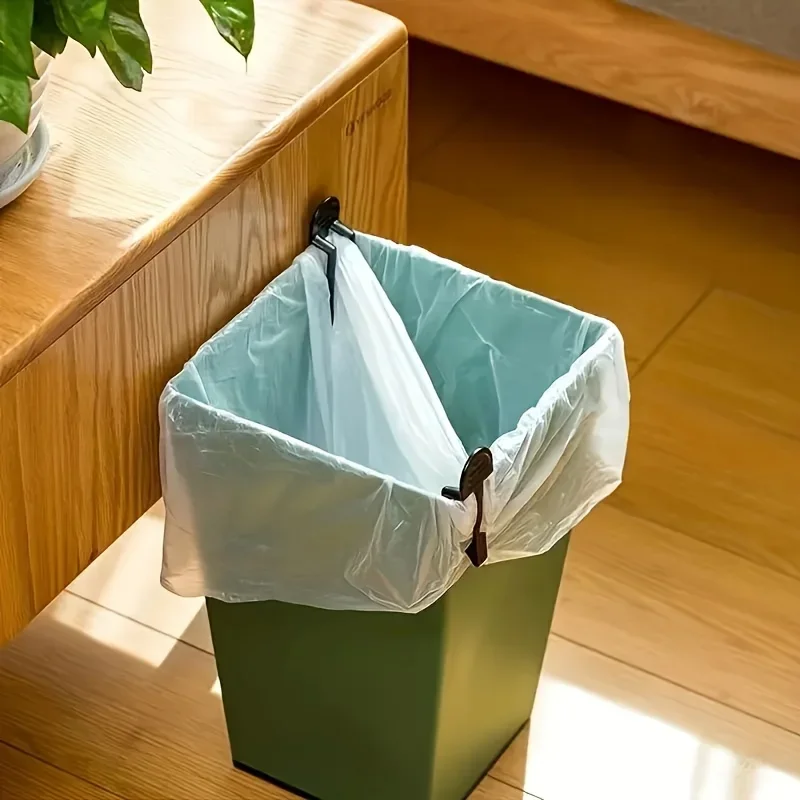 10/20 Stück Langlebige Plastik-Müllbeutelclips - Einfacher Abfalleimerhalter, Mülltonnen-Sicherungsvorrichtungen für die Haushaltsorganisation – Detail 4