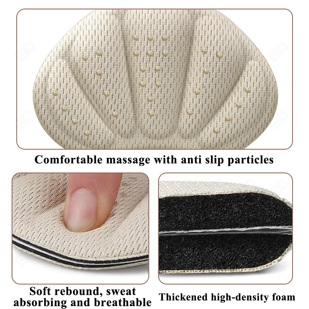 EiD Heel Stickers Heel Protectors Sport Sneaker Shrinking Size Insoles Anti-wear Feet Shoe Pads High Heel Cushion Insert Unisex