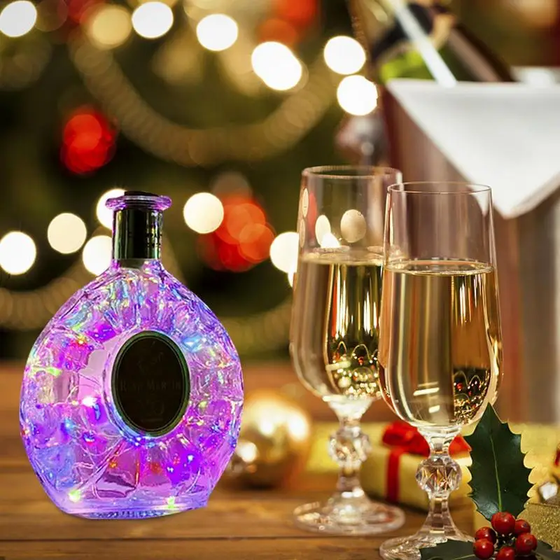 Mini Copper Wire Cork Lights 6.5ft LED Copper Wire Light Battery Operated Colourful Fairy String Light Mini String Light For DIY