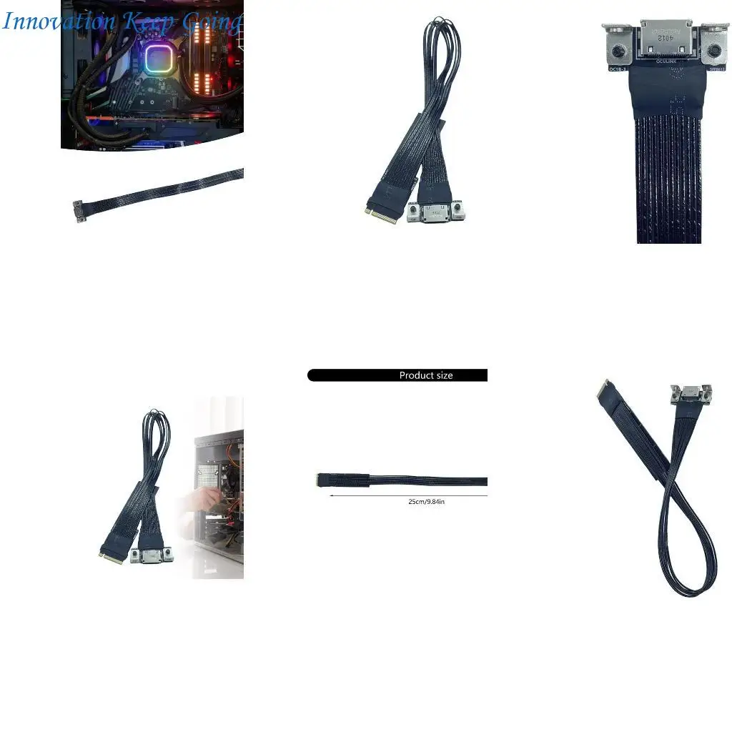 

E65C M.2 Nvme To Oculink SFF-8611 M.2 NVME To Oculink Extension Cable M.2 Adapter