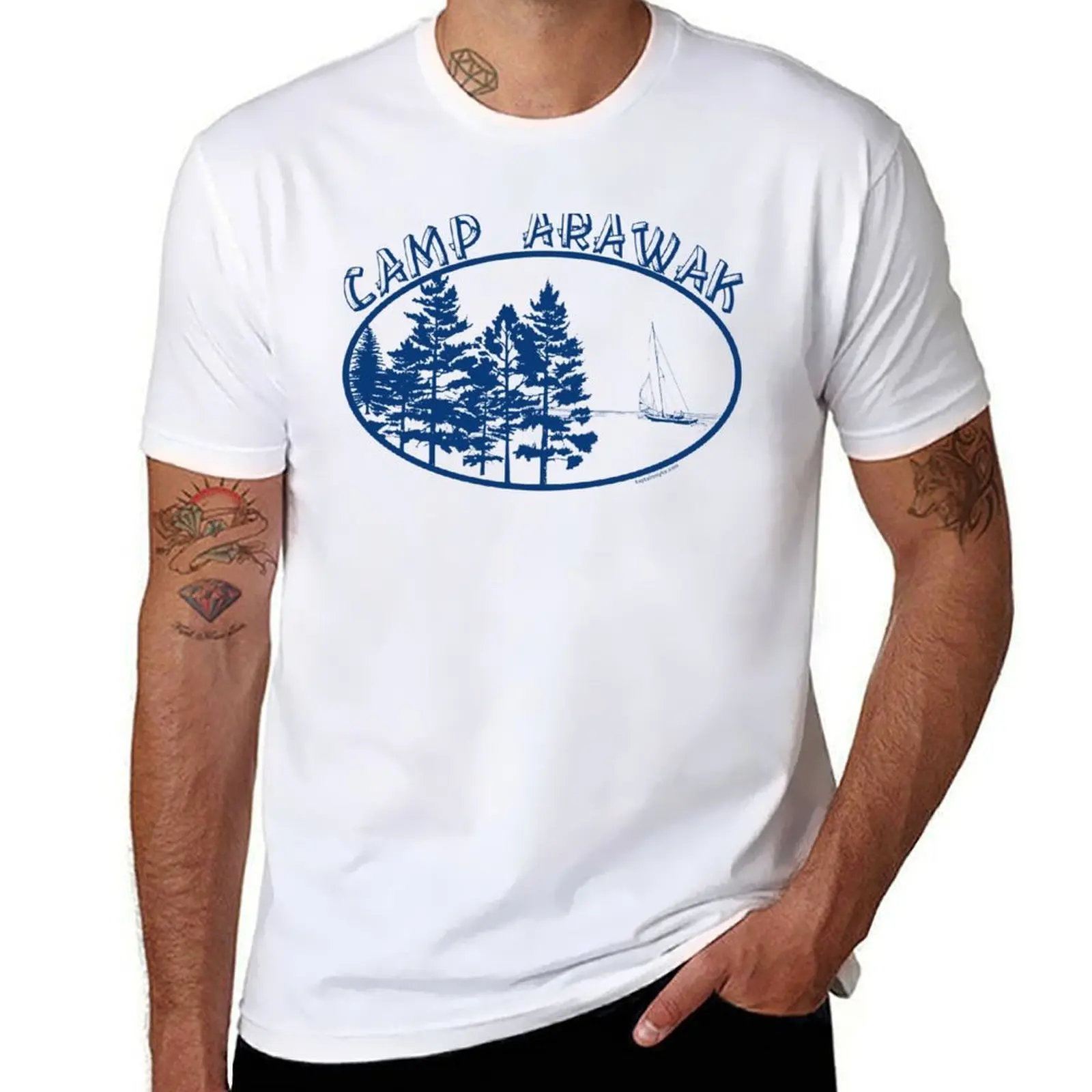

Camp Arawak T-Shirt t shirt custom print t shirt man casual man t shirt heavy cotton T-Shirt