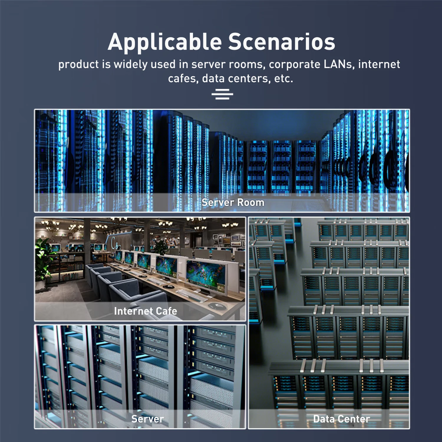 Painel de remendo ZoeRax Cat6 de 24 portas 1U Painel de remendo Ethernet RJ45 de montagem em rack ou de parede de 19 polegadas para redes Gigabit