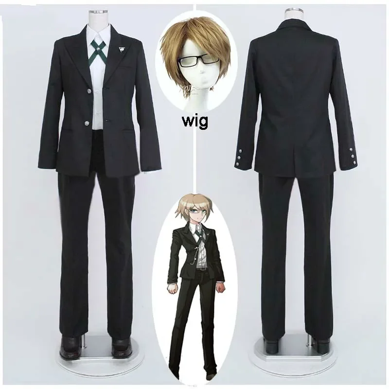 

New Danganronpa Anime Cosplay Togami Byakuya Costume Cos Man Uniform Cosplay Costume Coat+Shirt+Pants Halloween Cosplay