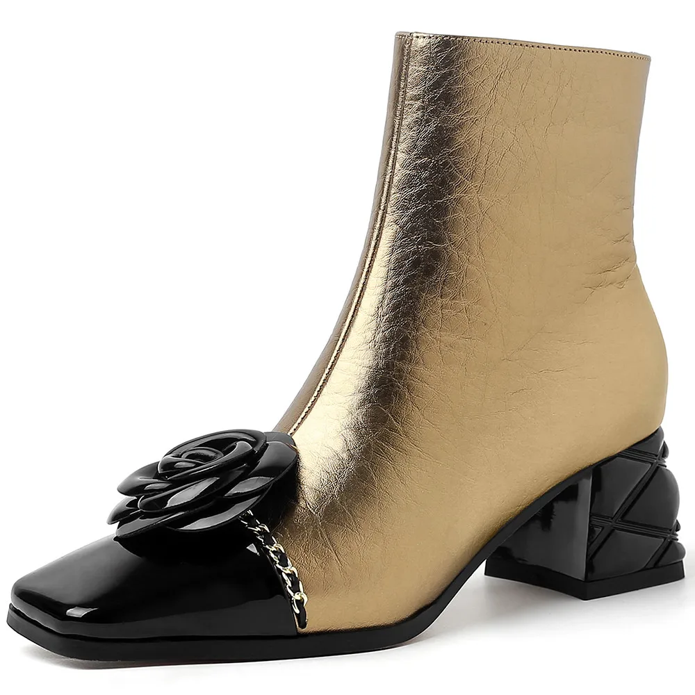 NONE Dilalula Women Leather Boots Mixed Colors 6