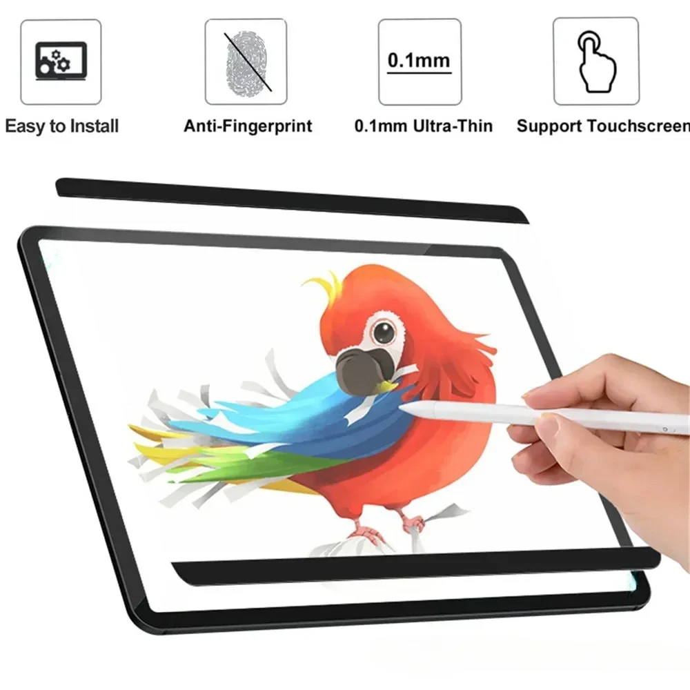 Displayschutzfolie mit Papiergefühl für Samsung Galaxy Tab S10 S9 S8 Ultra 14,6 Zoll SM-X900 X906, blendfreie Tablet-Displayschutzfolien