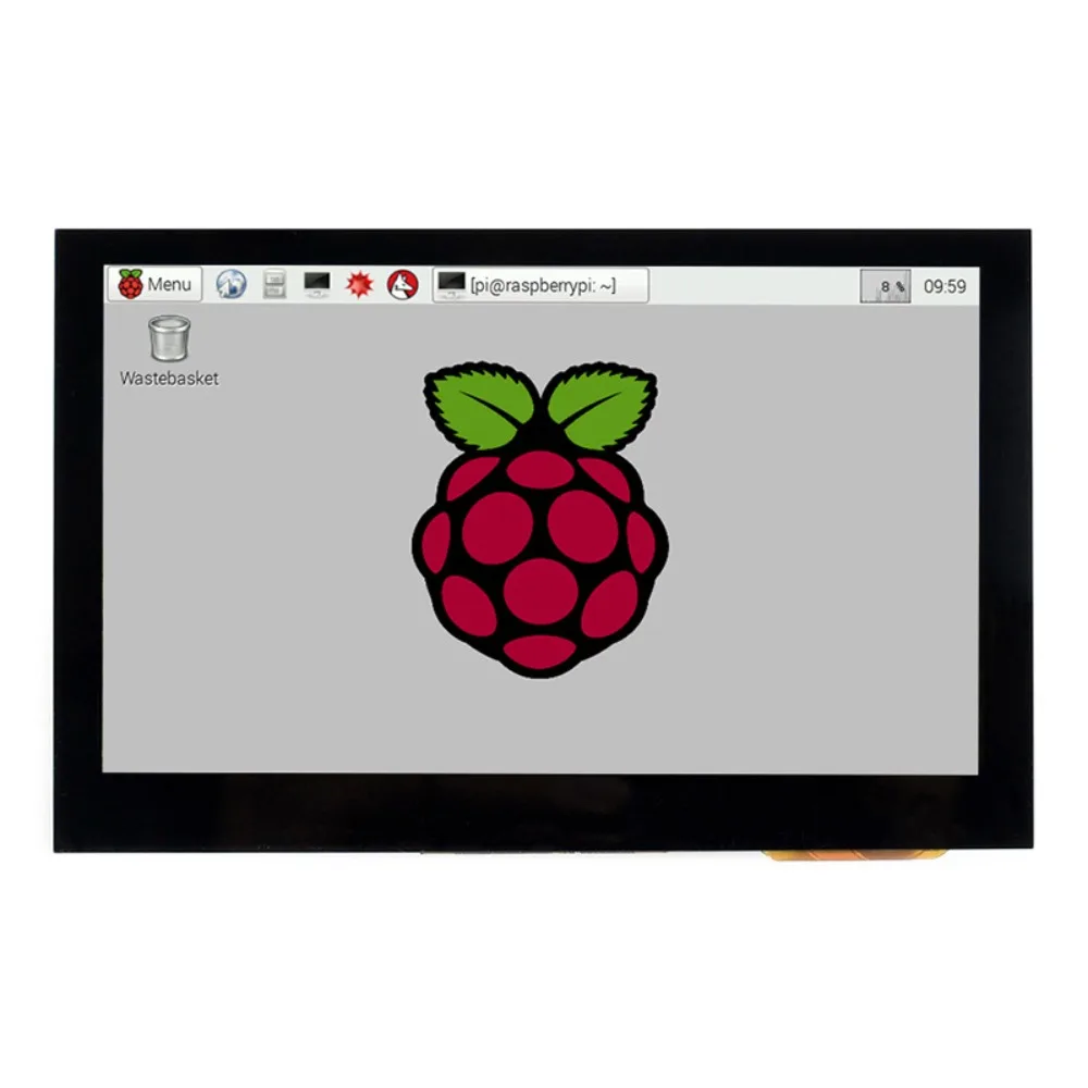 4.3 Inch Scherm Capacitief Touchscreen Mipi Dsi Interface Ips Materiaal 3d Print Case Ips 160 'Voor Raspberry Pi 4/5 3b +