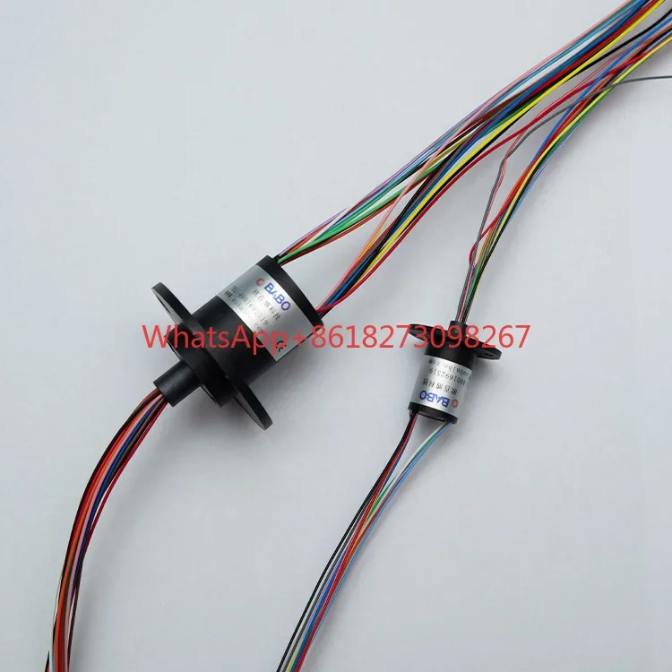 

Cap type high current conductive ring, high power collector ring, 360 degree rotation back to transducer ring