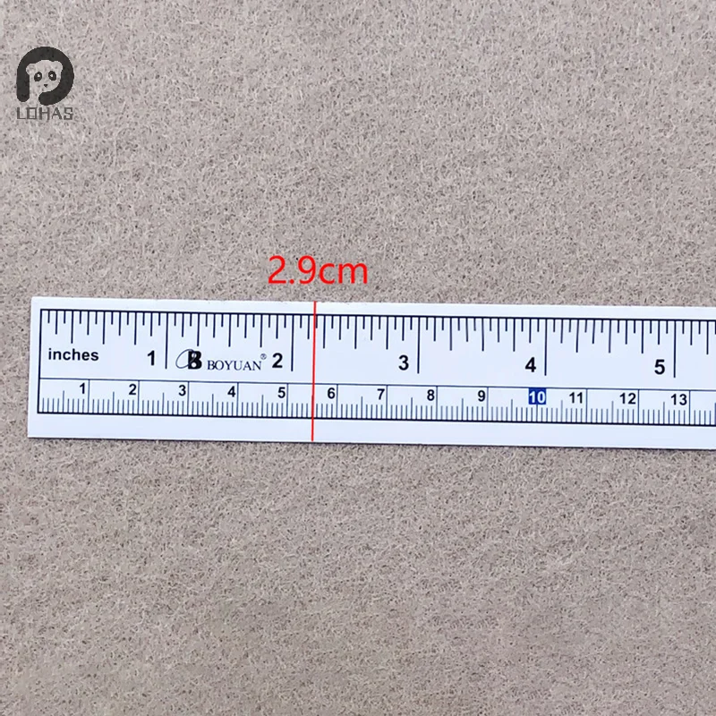 90cm Self-Adhesive Measuring Tape Imperial Metric Scale Ruler Sewing Machine Sticker Drafting Table Workbench Ruler