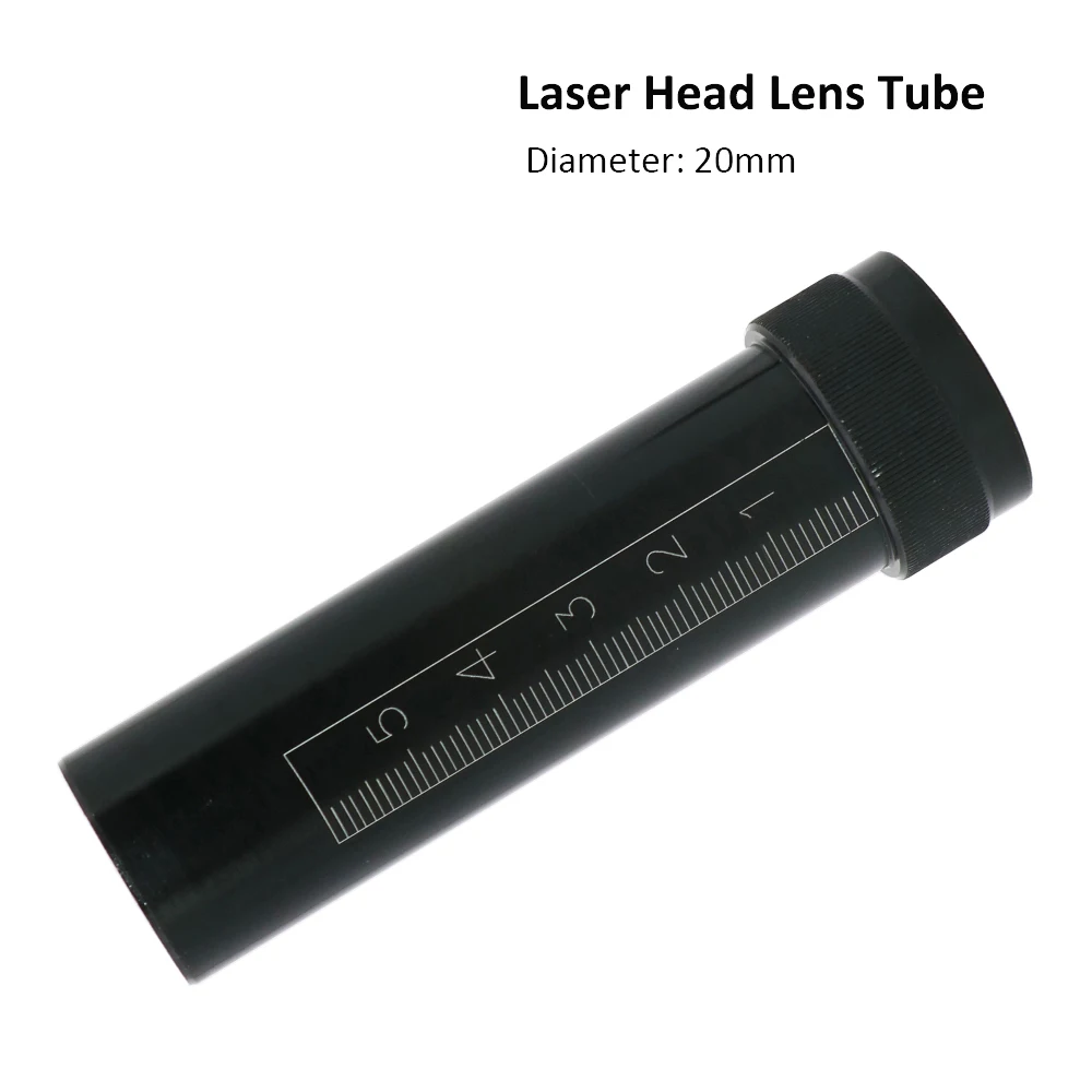 Haojiayi CO2 Laserkop Lens Buis O.D.25 Buis Voor D20 F50.8 Lens Voor CO2 Lasersnijden Graveermachine Cnc Spindel Mount