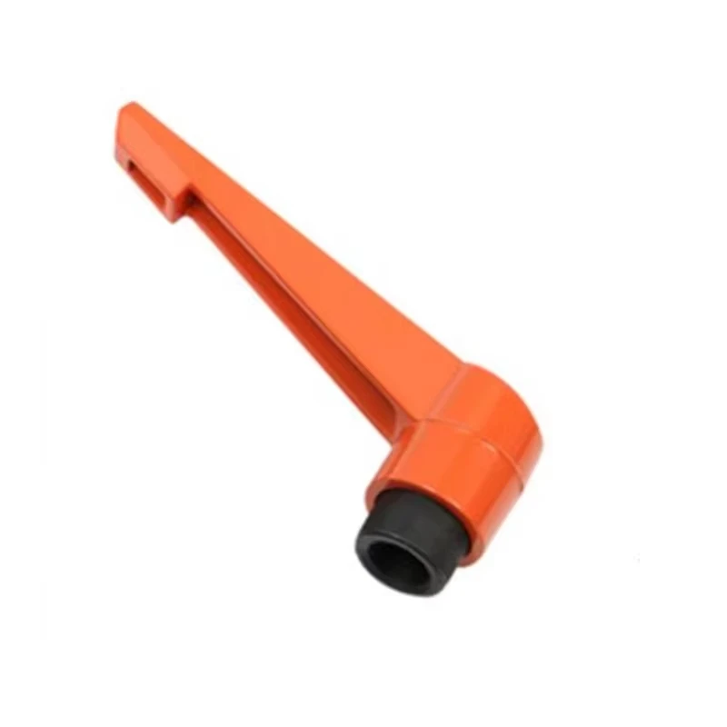 1~5Pcs M5 M6 M8 M10 M12 Orange Adjustable Handle Lever Clamping Handles fmale Thread Metal Knob nut