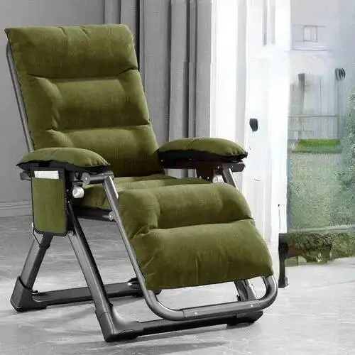 

Bar Kitchen Dining Relax Recliner Chair Comfy Sun Folding Mid Century Lounge Chairs Nursing Silla Comedor Garden Furniture Fg31