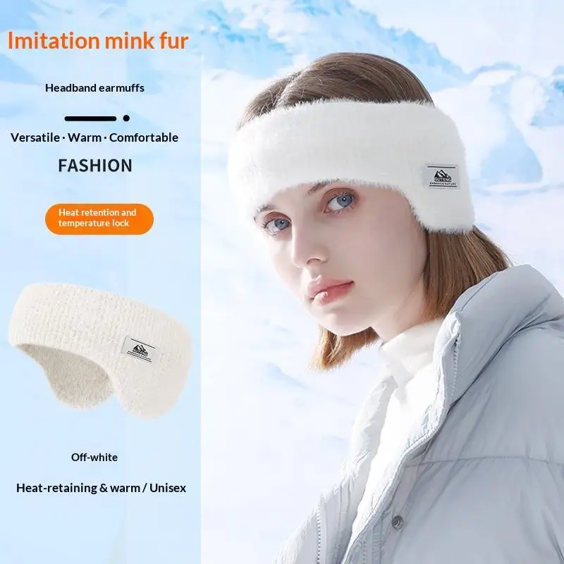 Keep Warm Ear Warmer Muffs Headband Ear Muffs Winter Covers For Cold Weather Running Cycling Hiking Skiing Windproof Earmuffs