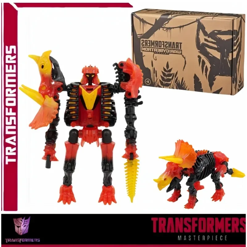 Transformadores Brinquedos de Cybertron, Kingdom WFC-K39, Tricranius e Beast, Figuras do Poder, Presentes Colecionáveis, Hobbies Clássicos, Em Stock