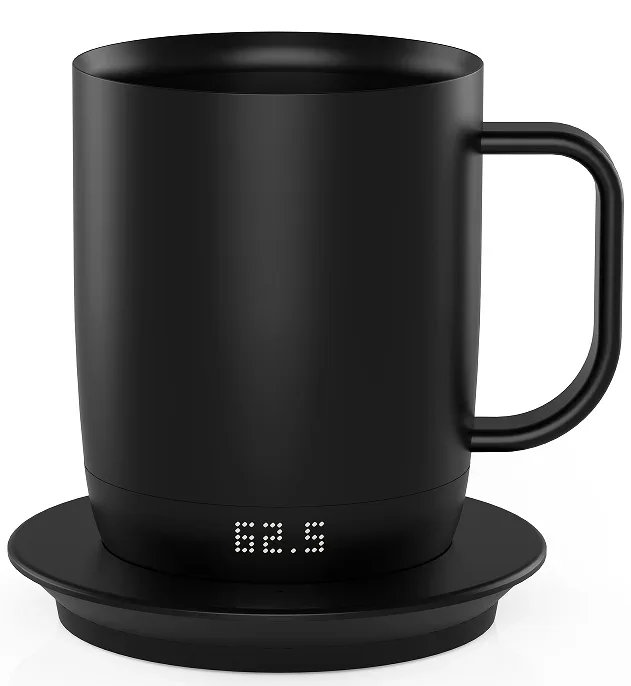 

Smart temperature control travel coffee mug