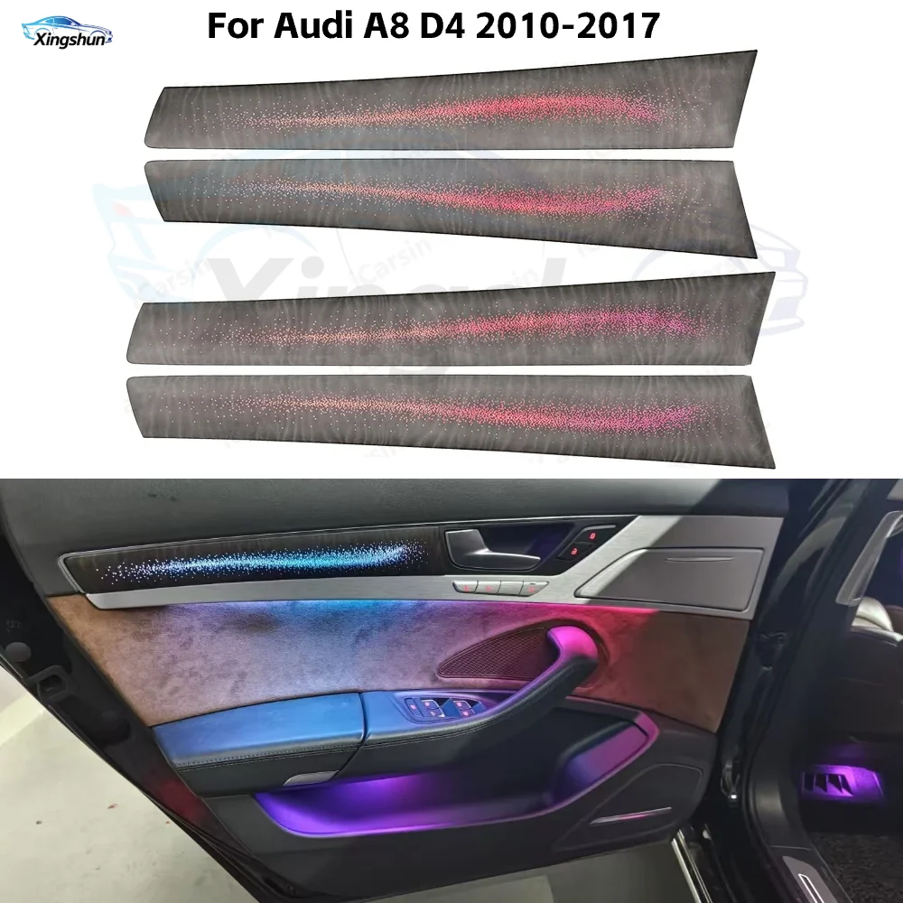 

Symphony Ambient Lighting System for Audi A8 D4, 64 Color APP Control RGB LED Executive Interior Retrofit Kit 2010-2017