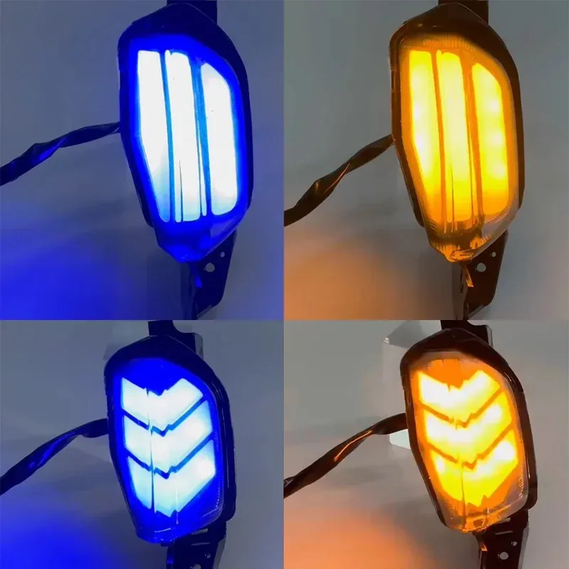 

Motorcycle LED Front Turn Signal with Night Light Compatible with YAMAHA NMAX155 2020-2023 Models