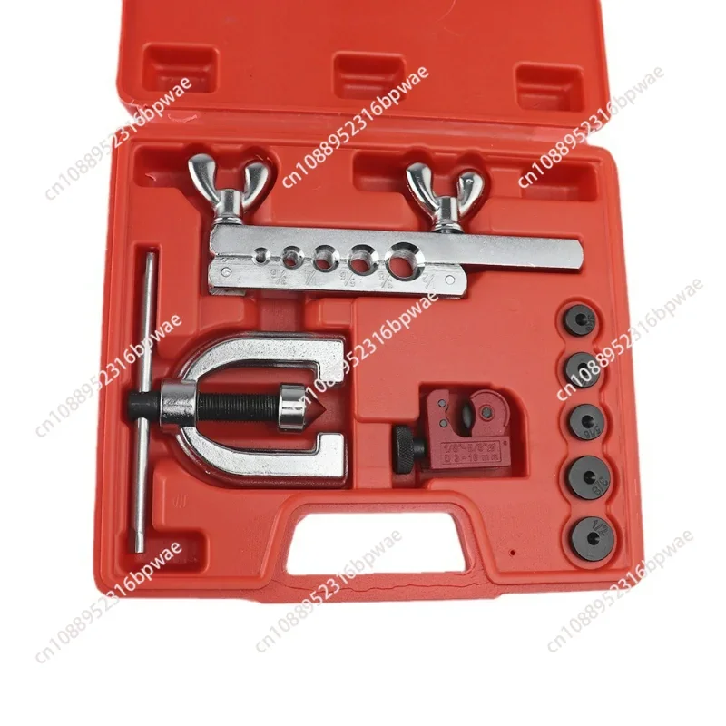 

Kit 3/16 25FT Copper Pipe Flaring Tool&20 Nuts Fittings For Car Accessory Car Brake Pipes Kit Durable Portable Brake Pipe Repair