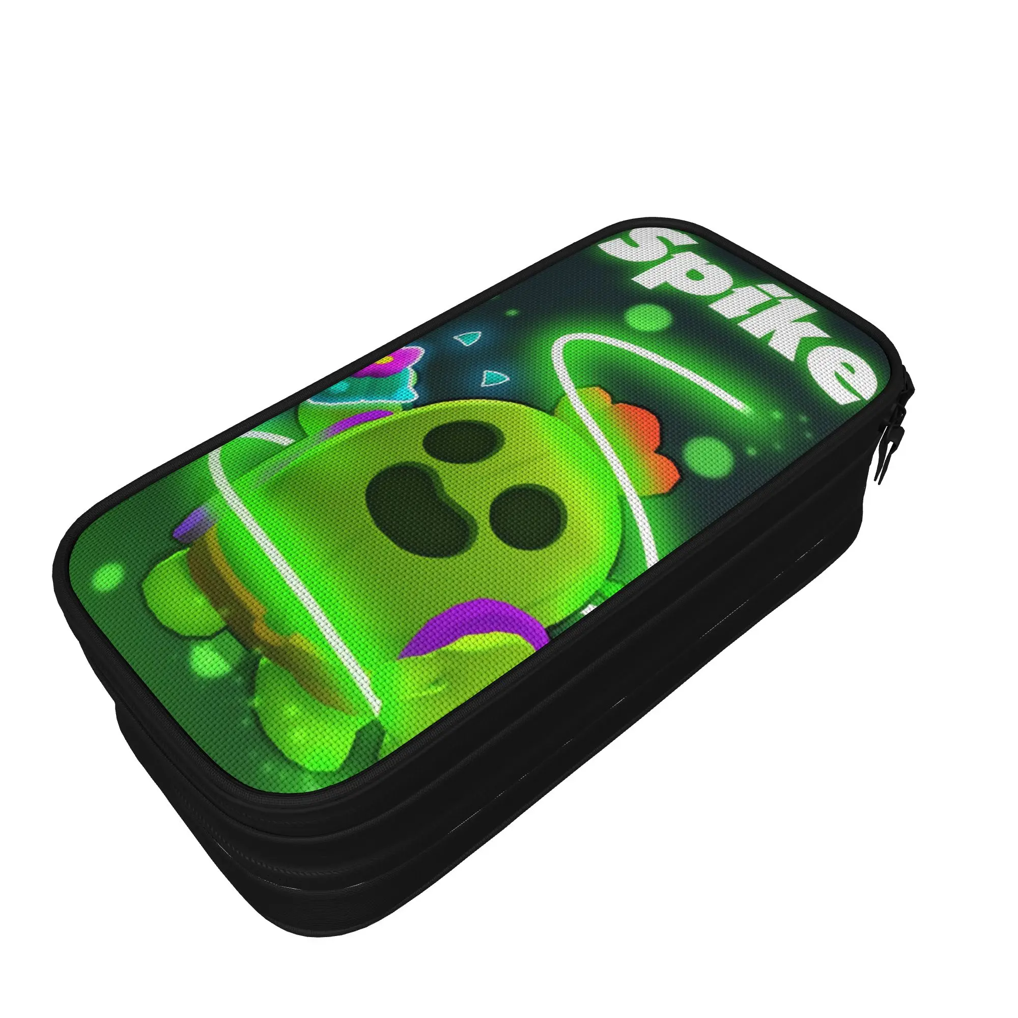 Sandy Leon Spike Game Pencil Cases Creative  Pen Holder Bags Girl Boy Big Capacity Students School Pencil Box,