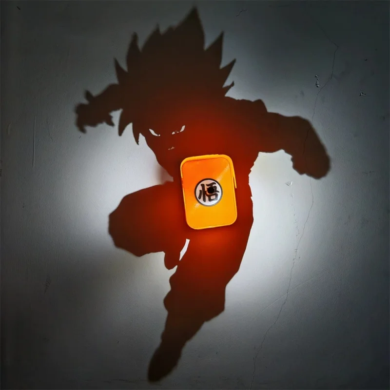 Anime Luffy Son Goku  Zoro Shadow Light Projector Lamp Creative Atmosphere Night Light Surprise Gift For Friends Besties Gifts view 4