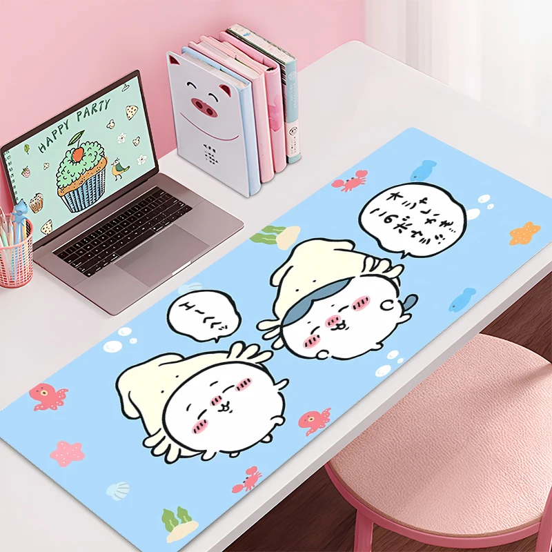 Gaming Mouse Pad Chiikawa Gamer Computer Accessories Keyboard Mat Mousepad Company Laptop Desk mat PC HD kawaii Anime Mousepad