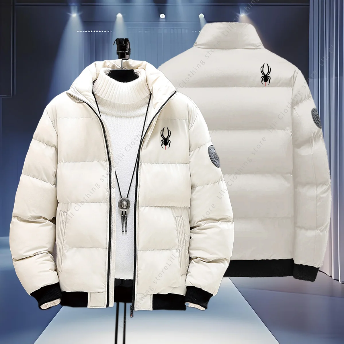 Men's Winter Jackets 2026 New Thick Warm Parkas Puffer Jackets Bomber Jackets Down Coats High Quality Fashion Men Down Jackets