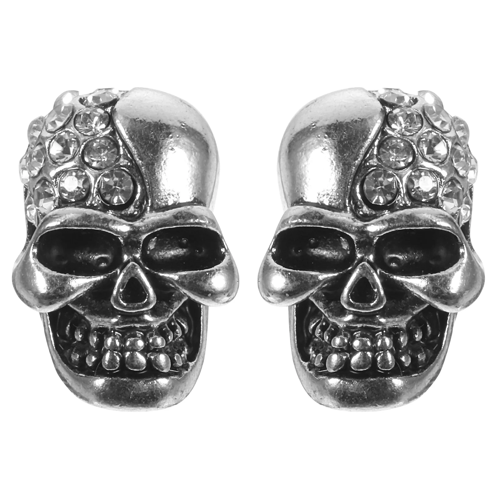

Skull Earrings Fashion Dangler Women Distinctive Horror Supplies Gothic Style Unique