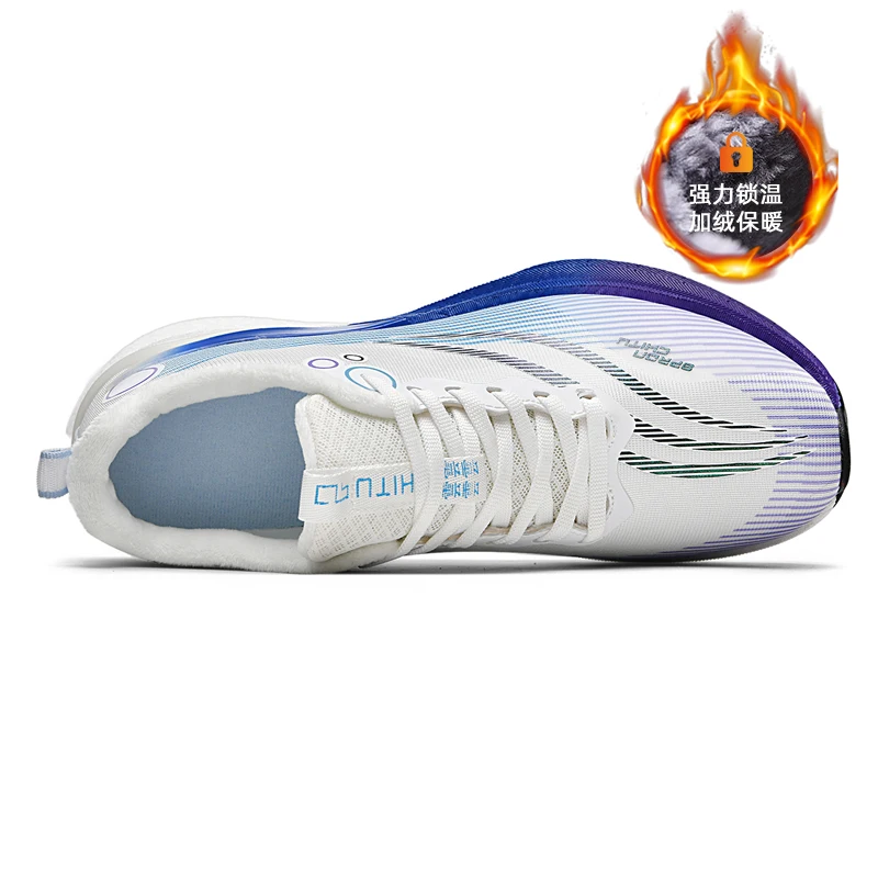 

Newmen'sandwomen'sfleece sports shoes white breathable running shoeswear-resistant jogging shoescomfortable outdoorsports shoes