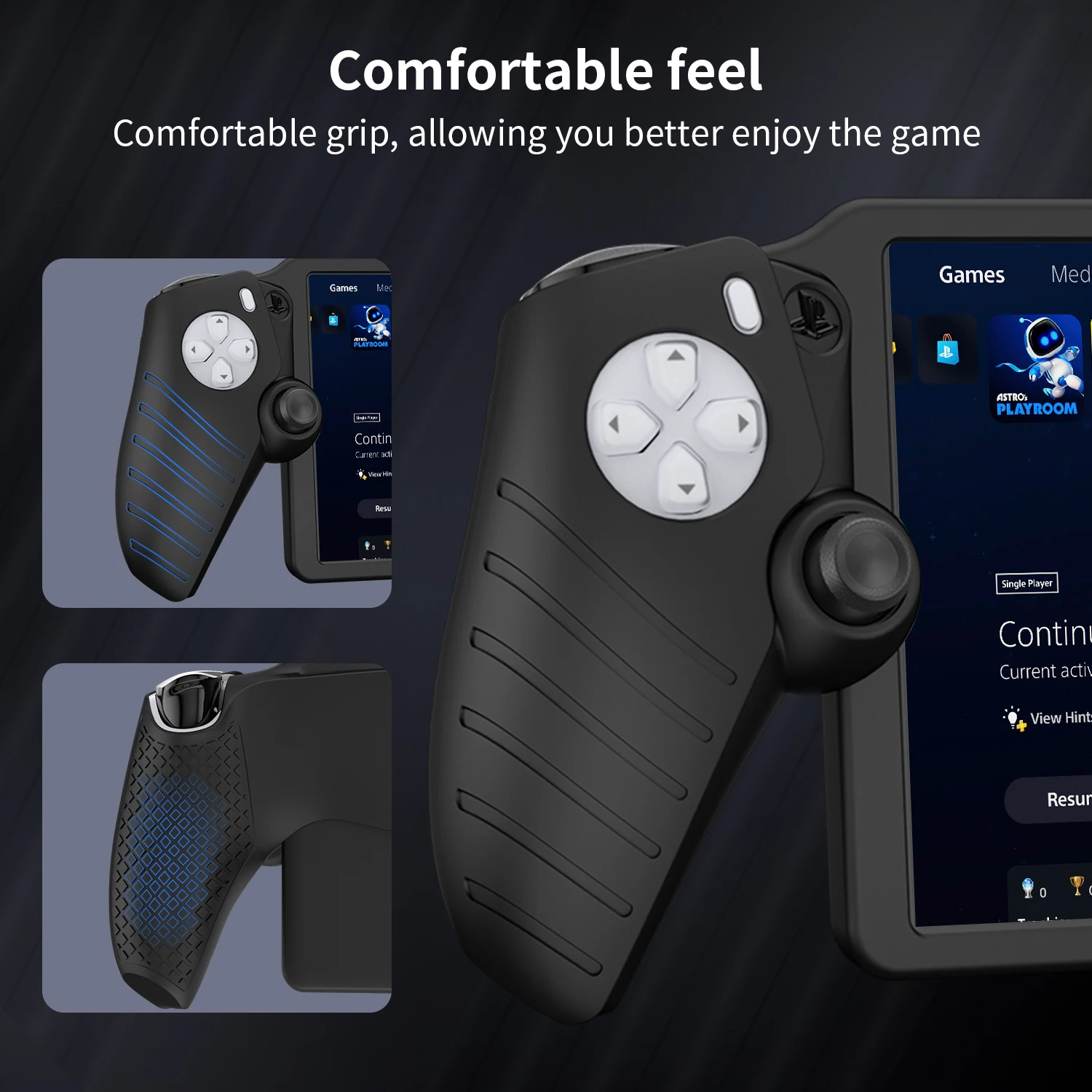 حافظة غطاء واقي من السيليكون RGEEK لبلاي ستيشن ، مشغل عن بعد ، جلد واقي لبوابة PS5 ، مقاوم للصدمات ، مضاد للخدش